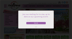 Desktop Screenshot of craftours.com